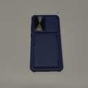 for Samsung Galaxy S25 FE Case Wallet with Card Holder (4-5 Cards), Slide Camera Cover, Military Grade Drop Shockproof, Heavy Duty Rugged Women Men Phone Case for Galaxy S25 FE 6.7" 2025, Blue