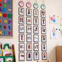 Marspark 4 Sets Wooden Classroom Rules Poster Elementary Preschool Kindergarten Back to School Classroom Rules Class Behavior Management Sign for Teacher Bulletin Board Decoration, Good Poor Choice, 4.72 x 3.54 inches