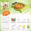 HAYXUN Easter Gifts for Kids Arts and Crafts for Kids  Easter Basket Stuffers for Children Painting Spinner Toys Kits, Paint Spin Art Machine Kit, Easter Gifts for Boy Girl Ages 6 7 8 9 10 11 12