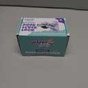 Door Lever Lock (2 Pack)  Prevents Toddlers from Opening Doors  Easy One-Hand Operation for Adults  Durable ABS with 3M Adhesive Backing  No Tools Needed for Install (White)