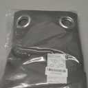 NICETOWN Gray Blackout Curtains for Bedroom 84 inches Long - Thermal Drapes Grommet Room Darkening Light Blocking Curtains Window Treatments for Living Room (2 Panels, W52 x L84, Grey)