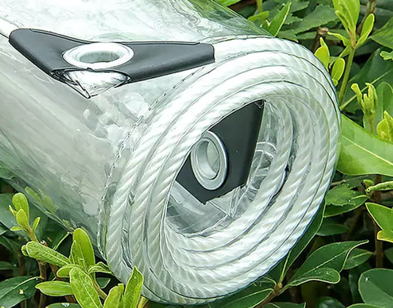 Clear Tarp Size: 20' x 20'