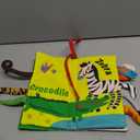 Beiens Baby Books Toys, Touch and Feel Crinkle Cloth Book for Infant Baby 0-3-6-12-18 Months, Early Development Interactive Stroller Soft Toys, Newborn Gifts for Boys Girls