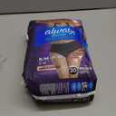 Always Discreet Boutique Incontinence and Postpartum Underwear for Women, Maximum Protection, Small/Medium, Black, 20 Count