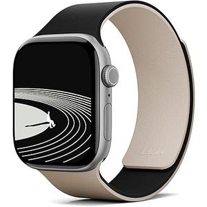 MOFT Snap Duo Watch Bands Compatible with Apple Watch, Quick Magnetic Wear, Duo-Color Design & Soft Silicone, iWatch Bands for Ultra 3/2/1, Series 11/10/9/8/7/SE/6/5/4/3/2/1, 38/40/41/42/44/45/46/49mm