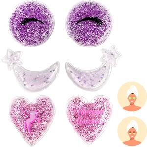 3 x Gel Eye Ice Pack, Cooling Eye Pad, Cooling Eye Masks Hot  Cold Treatment for Eye Strain, Eye Swelling, Eye Redness, Puffy Eyes, Dark Circles, Smooth Fine Lines, and Eye Recover Surgery. 6 PCS