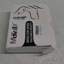 morvally Women's 26 inches Long Straight Blonde Synthetic Resistant Hair Wigs with Bangs Natural Looking Wig for Women Halloween Cosplay (Blonde)