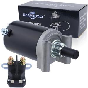 Starter & Relay for Cub Cadet i1046 i1050 LT1045 LT1046 LT1050 LTX1046, RZT 42 50 54 L42 L46 L50 L54 S42 S46 S50 S54 LTX1050 LGT1050 LGTX1050 11-13, 3209801 3209803 3209808 1999-1140051