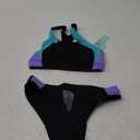 Beautikini Period Swimwear Two Piece Menstrual Leakproof Sporty Bikini Sets Bathing Suit Period Swimsuit for Teen Girls XXS