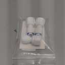 3pcs 1/4 Female NPT 1/2in(12.5mm) Thread Adapter to 1/4 Inch (6.35mm) Quick Connect Plastic RO Fittings Water Purifier Accessories