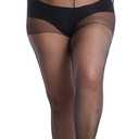 Plus Size Sheer Pantyhose for Women Sheer Tights 20D Ultra Thin High Waist Stockings