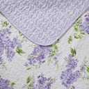 Laura Ashley - Soft & Lightweight Twin Quilt with Matching Sham
