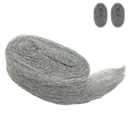 Steel Wool Mice Control, 2 Pack 3" x10 Ft Hole Filler, Gap Blocker, Barrier, Protect Against Animals in Holes Holes, Siding, Pipeline, Vents for Garden, House, Garage
