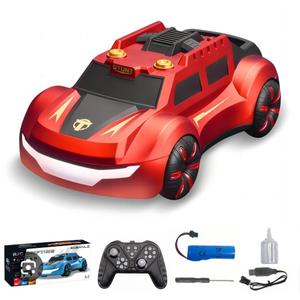 ECBANLI Dual Spray Remote Control Car, RC Drift Car for Kids, Model Racing Car with Cool Led Lights, Rechargeable Electric Vehicle Toy, Birthday Gifts for Age 3 4 5 6 7 812 Year Old Boys Girls