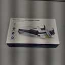 Tokluck PS5 Slim/Pro Horizontal Cooling Stand for Disc & Digital, Dual Controller Charger with 3-Level Cooling Fan, PS5 Stand for Pro & Slim Console (NOT Fit 2020 Regular Version) (White)