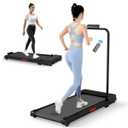 Tomile Walking Pad for Home, 3.0HP Quiet Folding Treadmill with 300lbs Capacity, Portable Under Desk Treadmill with Remote Control