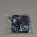 D.E.E Dog Pajamas Large Cotton Dog Clothes Warm and Comfortable Lightweight Jumpsuits Prevent Licking Wound (Black, M)