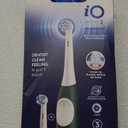 Oral-B iO Series 2 Rechargeable Electric Powered Toothbrush Starter Kit, Forest Green with 2 Brush Heads - Automatic Pressure Sensor to Protect Gums - 3 Modes - 2 Min Timer
