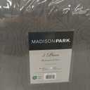 Madison Park Quebec Split Corner Quilted Bedspread Classic Traditional Design All Season, Lightweight, Bedding Set, Matching Shams, Queen (60" x 80" + 24"D), Damask Quilted Dark Grey 3 Piece