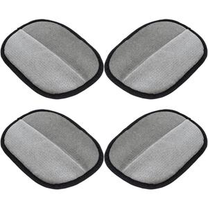 BESPORTBLE 4Pcs Double-Sided Pet Hair Removal Gloves, Static Electrostatic Grooming Mitt for Cats and Dogs, Large Size, Reusable Hair Remover for Bathing, Furniture, Carpet, and Clothing