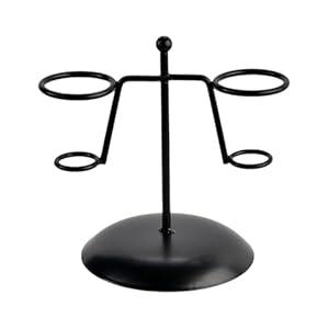 Ioensy Ice Cream Cone Display Cupcakes Holder Multifunctional Baking Rack French Fry Holder for Parties Catering Supplies Supplies , 2 Holes