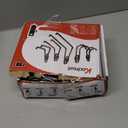 LANDNEOO Garage Hooks, 20-Pack Steel Garage Accessories for Organization and Storage, Heavy Wall Mount Duty Hooks with Anti-Slip Coating for Hanging Ladder, Bike, Power Tools and More Tools, Black