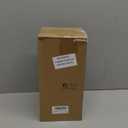 2 Pcs 6.5 Inch Clear Glass Lamp Shade, Colonial Style Glass Shade Replacement for Sconces and Other Lighting Fixtures, 3 3/4 Diameter, 1 5/8 Fitter, Clear