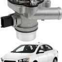 Upgrade Aluminium Engine Coolant Thermostat Housing Assembly Compatible with 2011-2020 Chevy Cruze Limited Sonic Trax Buick Encore 1.4L Replaces 25200455 55565336 55579010 55593034 902-808