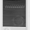 Electric Wall Heater Complete Unit with Thermostat, Model CSC202TW, 2000 Watt, 240 Volt, White
