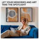 Homeforia Black Wood Frame 20x24, High End Oak 20x24 Wooden Picture Frames with Mat 16x20 Photo, 20 x 24 Poster Frame Matted to 16 by 20 Print, 24x20 Hanging Frames, Tempered Glass, Wall Kit, Set of 1