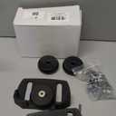 2 Pcs 4902410038 Universal Rolling Skid Shoes Wheel for Craftsman MTD Cub Cadet and Most 2Stage and 3Stage Snow Thrower Snowblowers, Universal Roller Skid Snow Thrower Shoes