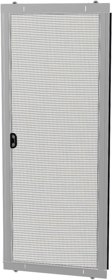Petscreen Dog & Cat Resistant Assembled Sliding Patio Door Screen - The Perfect Patio Screen Door for Families and Households with Pets! (White, 36")