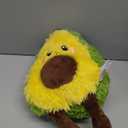 Happy Fuel Avocado Microwavable Unscented 1.5lbs Heating Pad For Women And Kids- Cute Soft Cozy Pillow Plush Heatable Warm Stuffed Animals- Kawaii Hot & Cold Plushie Food Toy - Avocado Gifts For Girls