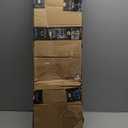 SIEPASA 49/56 Inch Inverted Reverse Upside Down Umbrella, Extra Large Double Canopy Vented Windproof Waterproof Stick Golf Umbrellas with C-shape Handle. (Galaxy & Starry, Pack of 2)