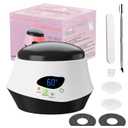 50W Nail Steamer Gel Nail Polish Remover MachineQuick Nail Gel Removal Steamer Acrylic Nail Remover Gel Polish Remover for Salon Home Use Portable Electric Nail Steamer Tools