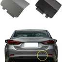 Car Rear Bumper Tow Hook Cover Compatible with Mazda 6 Atenza 2013 2014 2015 2016 2017 2018 Trailer Cover Cap GJR9-50-EK1-51 Small Lid Towing Eye Cap Gray (Gray Right Passenger Side)