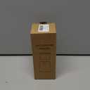 Manual Salt or Pepper Grinder for Professional Chef, Best Spice Mill with Stainless Steel Cap, Ceramic Blades and Adjustable Coarseness, Refillable Glass Body with 6OZ Capacity (5.3H-1 Pack)