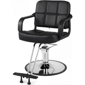 Artist hand Salon Chair for Hair Stylist, Hydraulic Barber Styling Chair