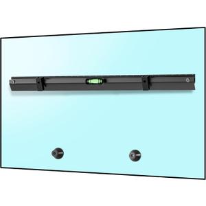 No Stud TV Wall Mount Bracket for 32-75 inch TVs, Sturdy No Drill Drywall TV Mount Up to 150 Lbs, Slim Studless TVs Wall Mount with Max Vesa 600x400mm - Easy Install with Bubble Level