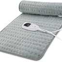 Electric Heating pad for Back Neck Shoulder Knee Arms Legs- Electric Heat Pads with 6 Heat Settings & Auto Shut Off Heat Heating Pad for Birthday Mother Father Girl Men Women