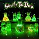 Magic Potions Craft Kit for Kids - Mix 20 Glow Witch Potion Bottles, Fairy Magic Potions Making Kit - Christmas Decorations Birthday Gifts for Girls Boys 6 7 8 9 10+ (Luminous)