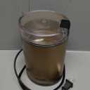 Kaffe One-Touch Coffee Grinder Electric w/Cleaning Brush (3 oz) - Stainless Steel - Coffee Grinders for Home Use - Up to 12 Cups of Coffee per Grind - Easy On/Off Coffee Bean Grinder - Copper