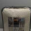 Madison Park Daybed Cover Set Damask Quilted Cover for Daybeds, All Season, Pre-washed Cotton-Filled Coastal Bedding with Scallop Edge, Shams, Bedskirt, Dcor Pillows, Tuscany, Cream, 39"x75", 6 Piece