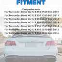 Add-on Rear Spoiler for Mercedes Benz W212 E350 E550 E63 2010-16 Trunk Wing