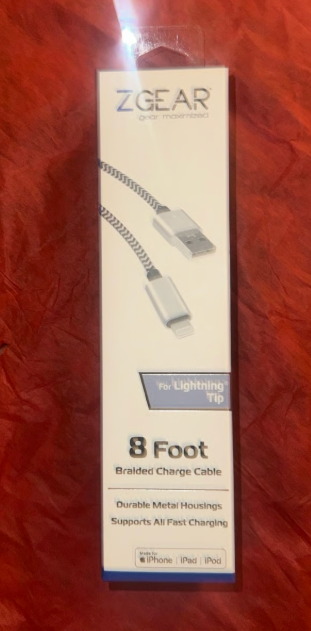 ZGEAR BRAIDED LIGHTNING METAL TIP