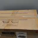 Ulif M2 Wall Mounted Closet System, Clothes Rack Mounted onto the Wall with 4 Expandable Hanger Rods and 5 Metal Shelves, Clothing Organizer Storage in (70.8-102.3)" L x 14.5" D x 71.2" H, Black