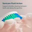 Philips Sonicare 2100 Series Electric Toothbrush - Sonic Toothbrush with Advanced Sonic Technology, Two Intensity Settings, Smartimer & Quadpacer, White, Model HX3661/04