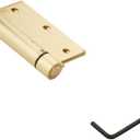 National Hardware N184-556 V520 Spring Hinge in Brass,3-1/2 Inch