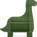 Delta Children Dinosaur Bookcase - Greenguard Gold Certified, Fern Green