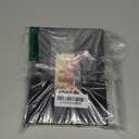 Linen Photo Storage Box, 5 x 7 Inch Memory Keepsake Organizer with Transparent Window, Stylish Photo Box for Storing Pictures, Keepsakes, Postcards, Scrapbooking Supplies, Black